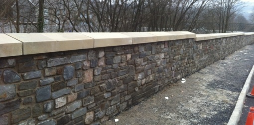 Reclaimed mixed pennant cropped stone