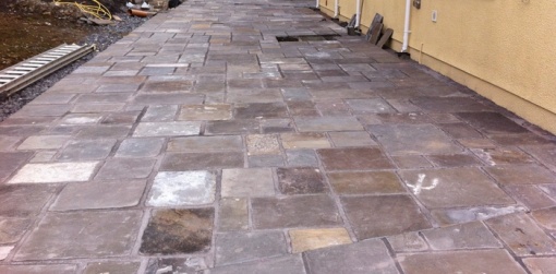 Reclaimed blue pennant flagstone